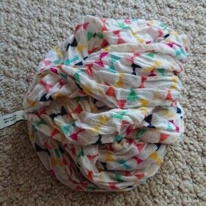 Colorful bows infinity lightweight fashion scarf